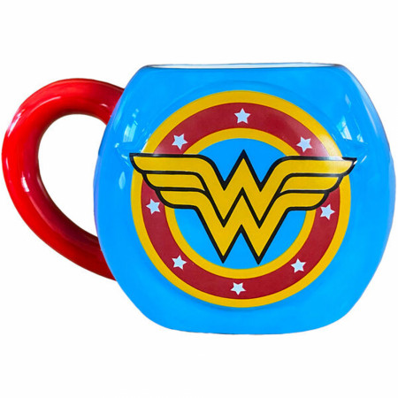 Wonder Woman Symbol Ceramic Coffee Mug